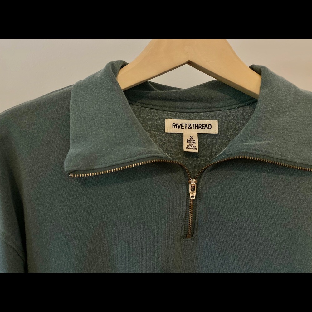Rivet & Thread Quarter Zip - Picture 2 of 4